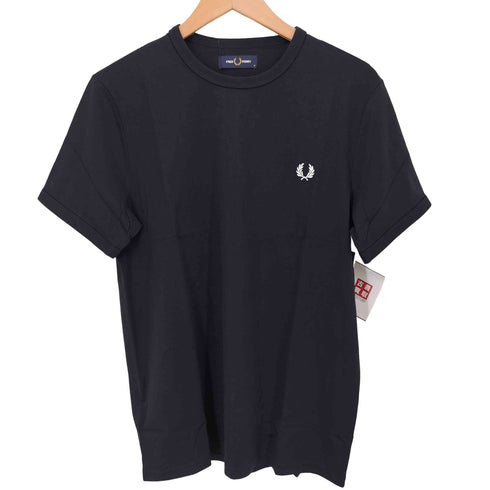 フレッドペリー FRED PERRY Ringer T-Shirt 月桂樹 クルーネックTシャツ メンズ JPN:M